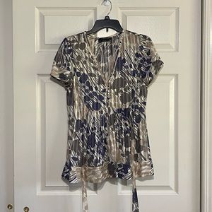 BCBG 100% silk top